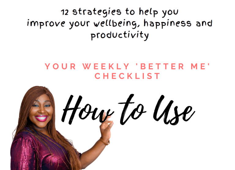 How to improve your wellbeing, happiness and productivity